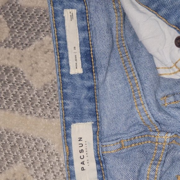 PACSUN Los Angeles Mom Jeans size 29 - Picture 7 of 7